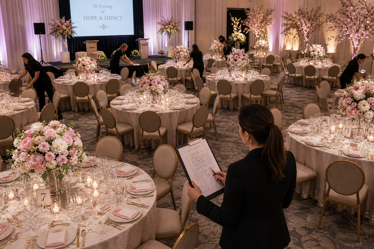 Organización y decoración de eventos