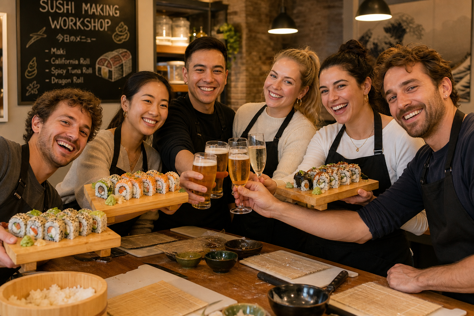 Taller experiencial de sushi